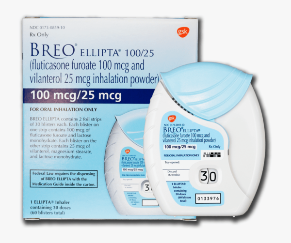 Breo Ellipta Inhalers